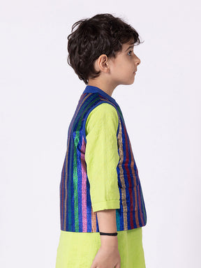 Jhilmil Reversible Nehru Jacket