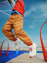 Brown Cotton Twill Pants