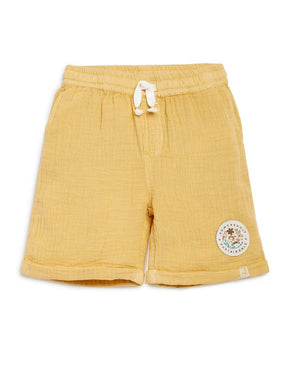 Yellow Natural Bermuda Somersault