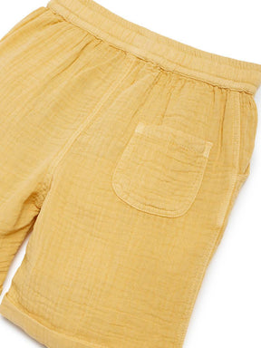 Yellow Natural Bermuda Somersault