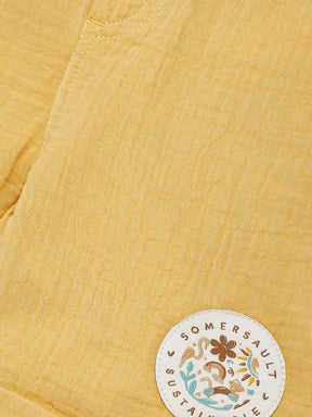 Yellow Natural Bermuda Somersault