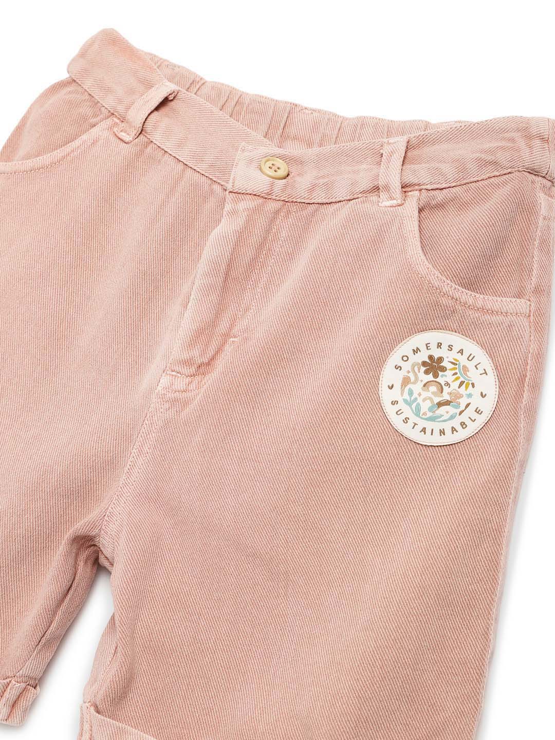 Pink Natural Bermuda Somersault