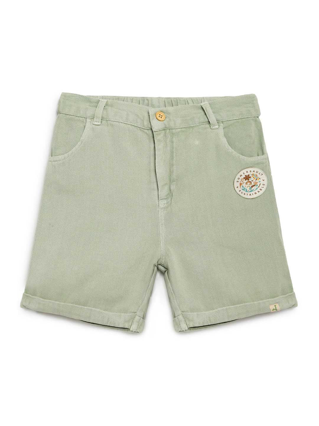 Green Natural Bermuda Somersault