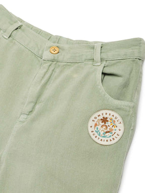 Green Natural Bermuda Somersault