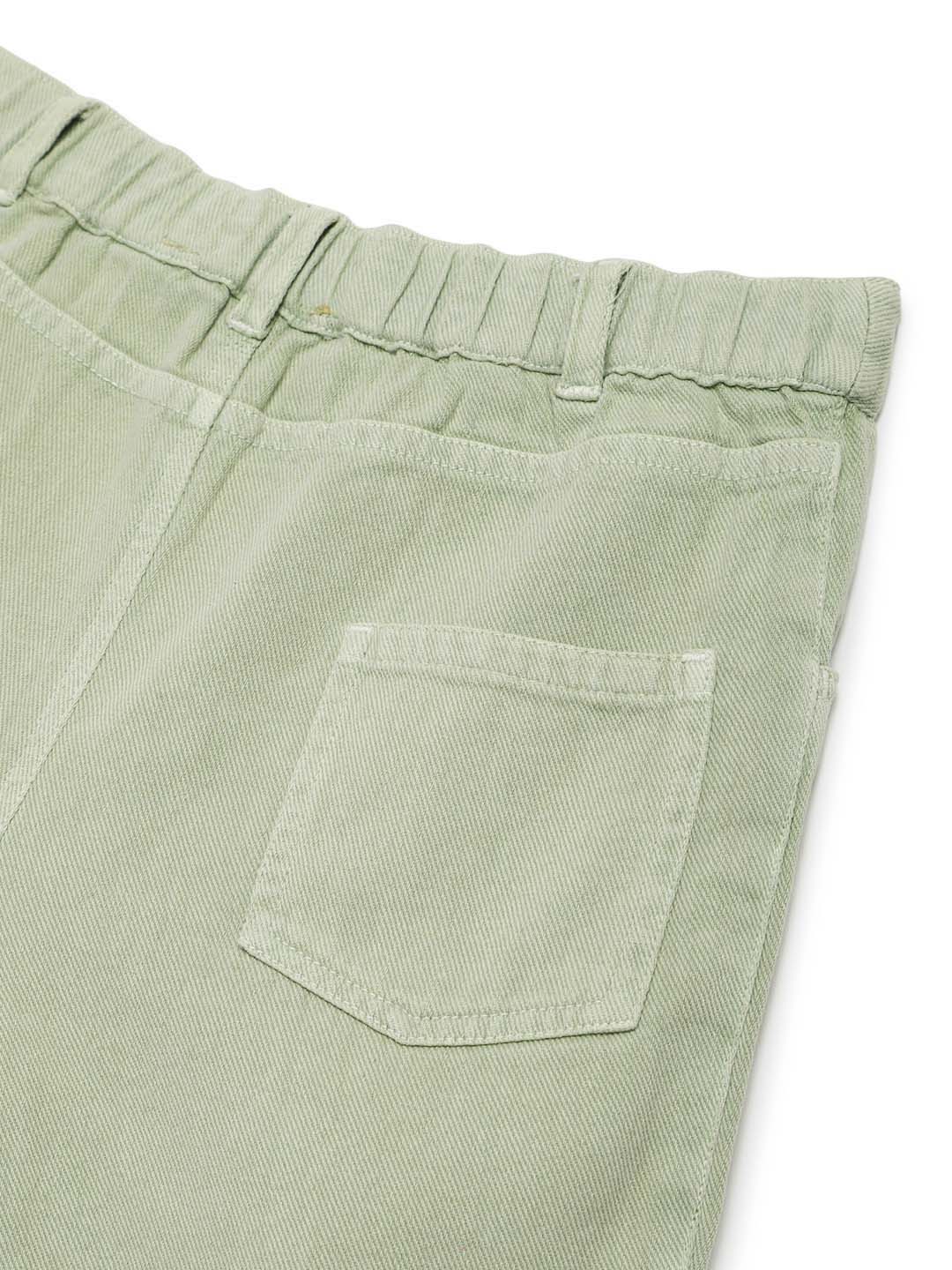 Green Natural Bermuda Somersault