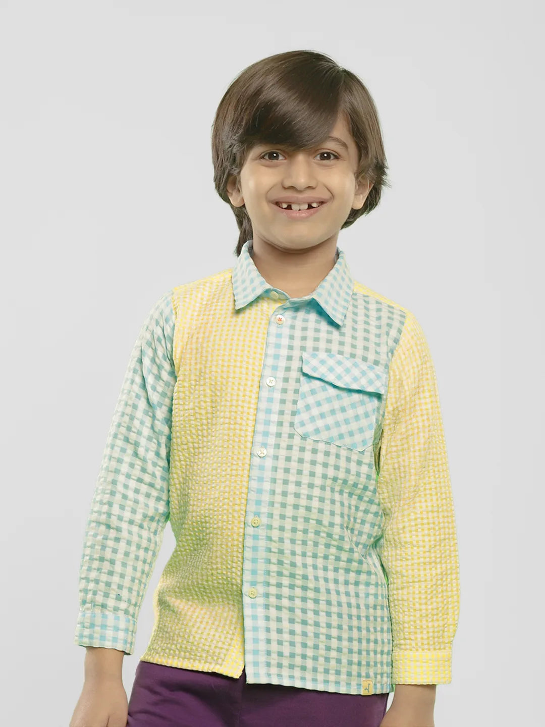 Gingham Cotton Shirt