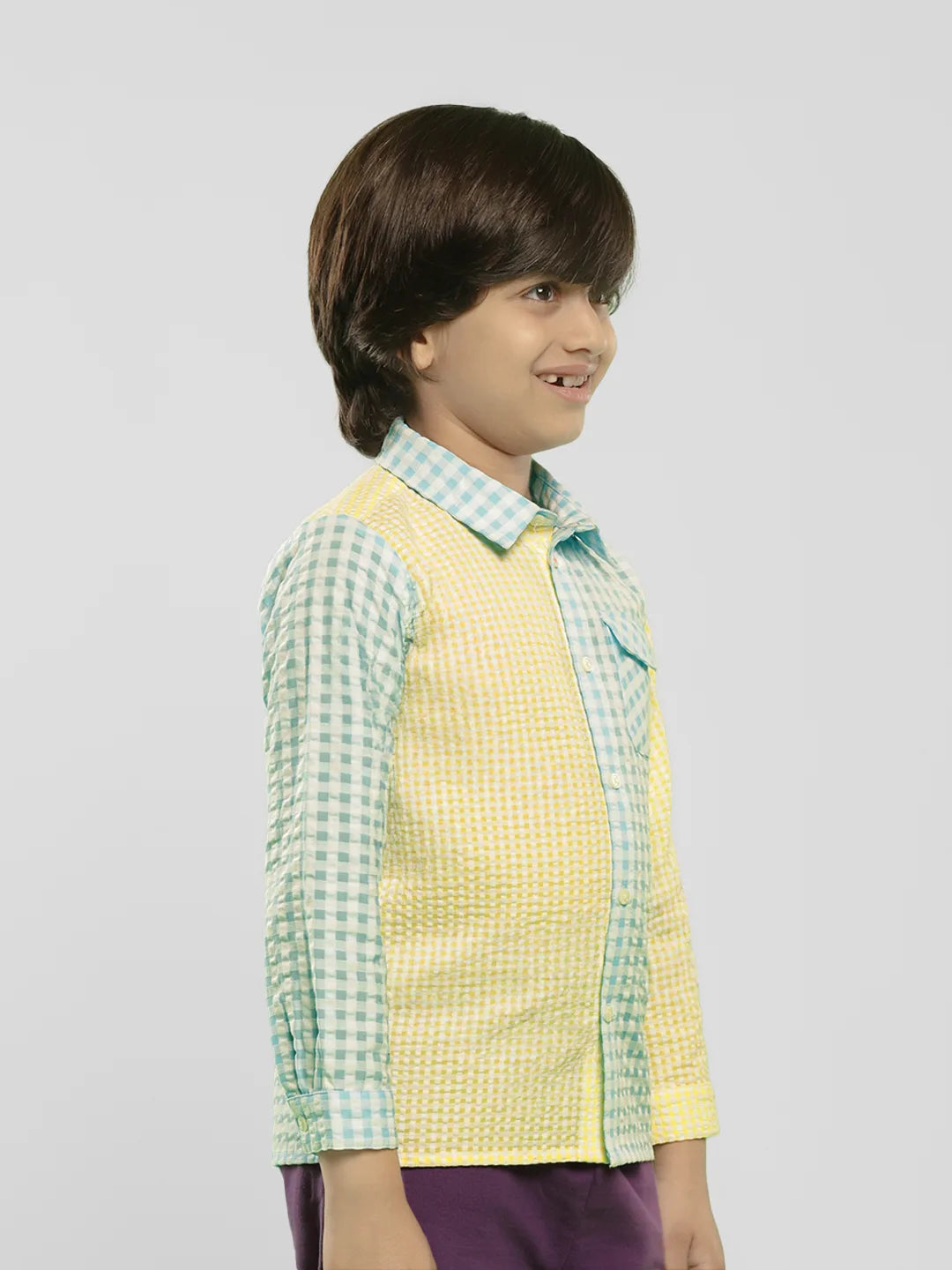 Gingham Cotton Shirt