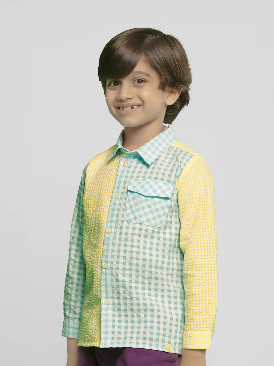 Gingham Cotton Shirt