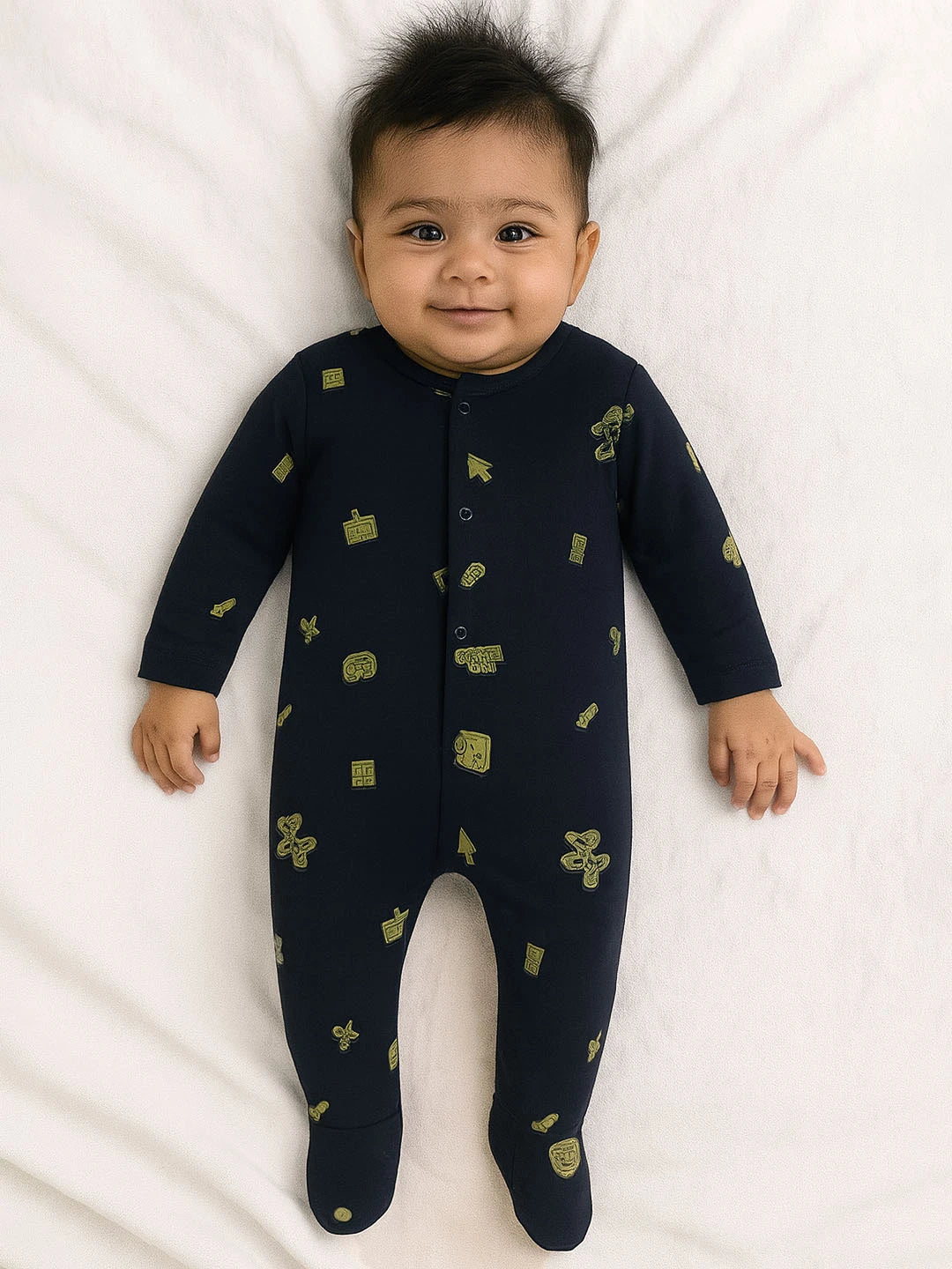 Game Over Cotton Sleepsuit