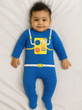 Blue Seatbelt Sleepsuit