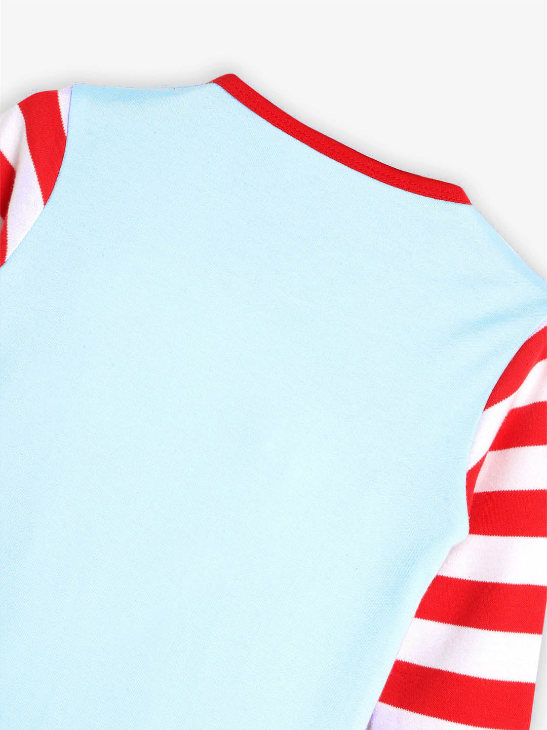 Blue Christmas Elements Sleepsuit
