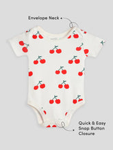 Happy Cherry Cotton Bodysuit