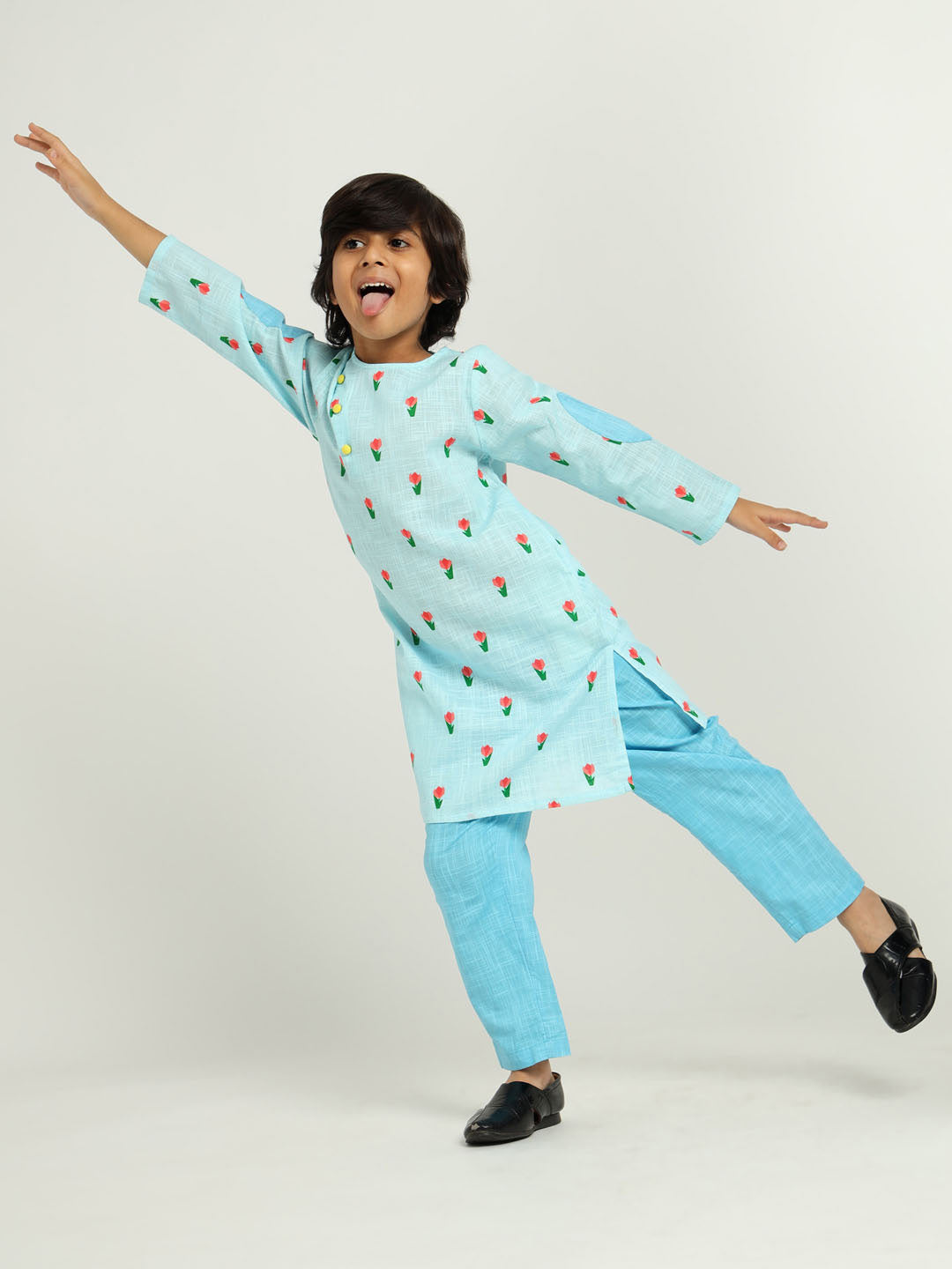 Blue Tulip Kurta Set
