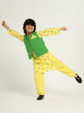 Paper Bird Kurta Set with Jacket