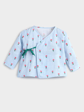 Blue Tulip Dhoti Kurta Set- Newborn