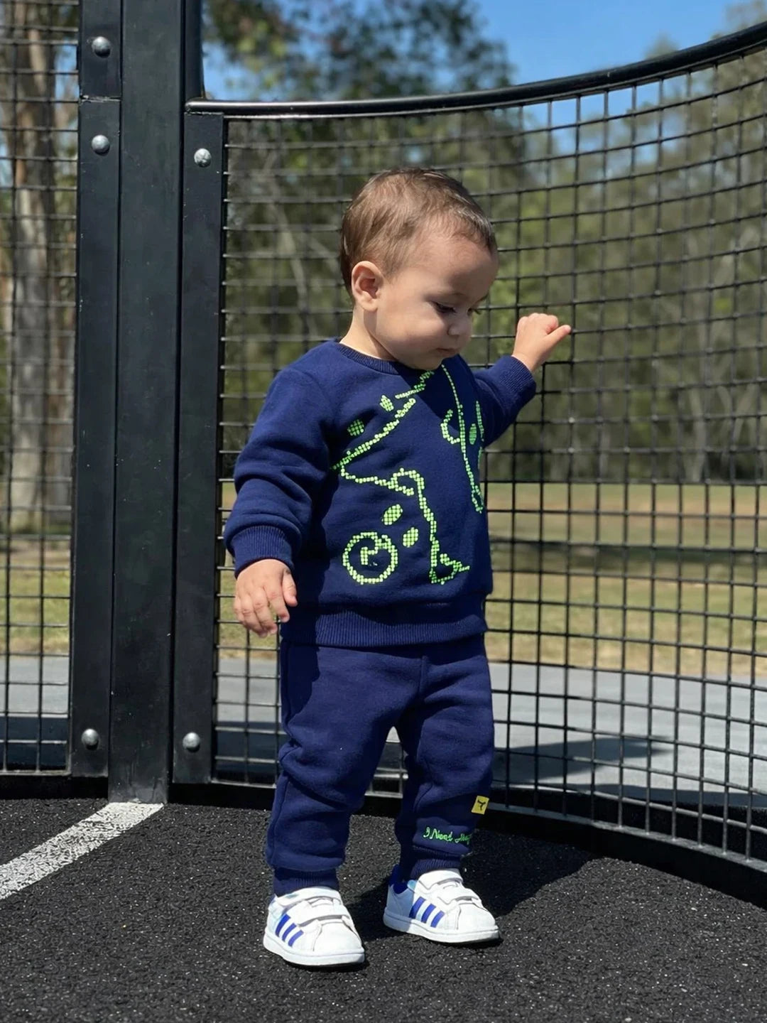 Pixel Bears Sweatshirt & Joggers Set