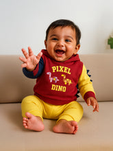 Pixel Dino Sweatshirt & Joggers Set