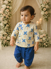 Pinwheel Printed Kurta Dhoti Set