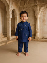 Embroidered Reversible Jacket Set