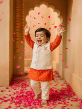 Bandhani Kurta and Jacket Set