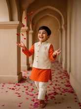 Bandhani Kurta and Jacket Set