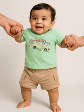 Bus Ride Cotton Tee & Shorts Set