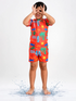 Beach Vibes Two Piece Boys Swimsuit