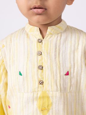 Yellow Daffodil Kurta
