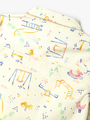 Backyard Playground Shirt Somersault