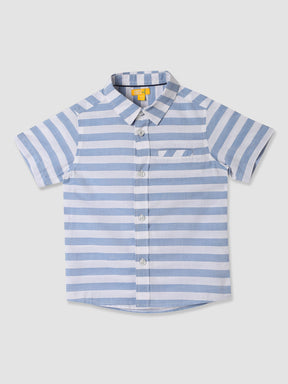 Horizontal Stripe Shirt Somersault