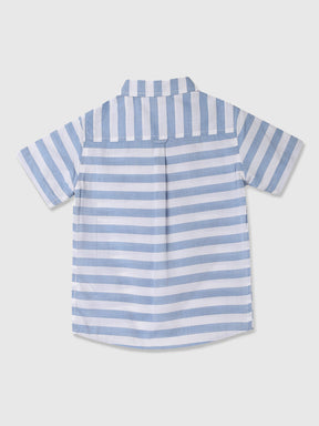 Horizontal Stripe Shirt Somersault