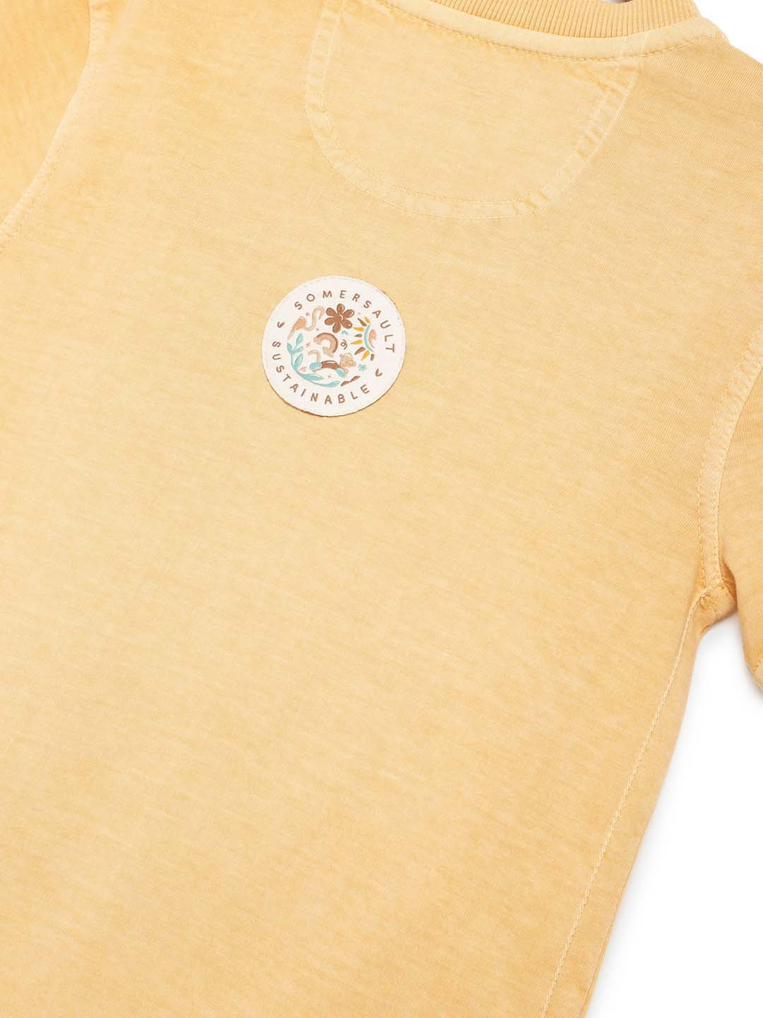Yellow Natural Tee Somersault