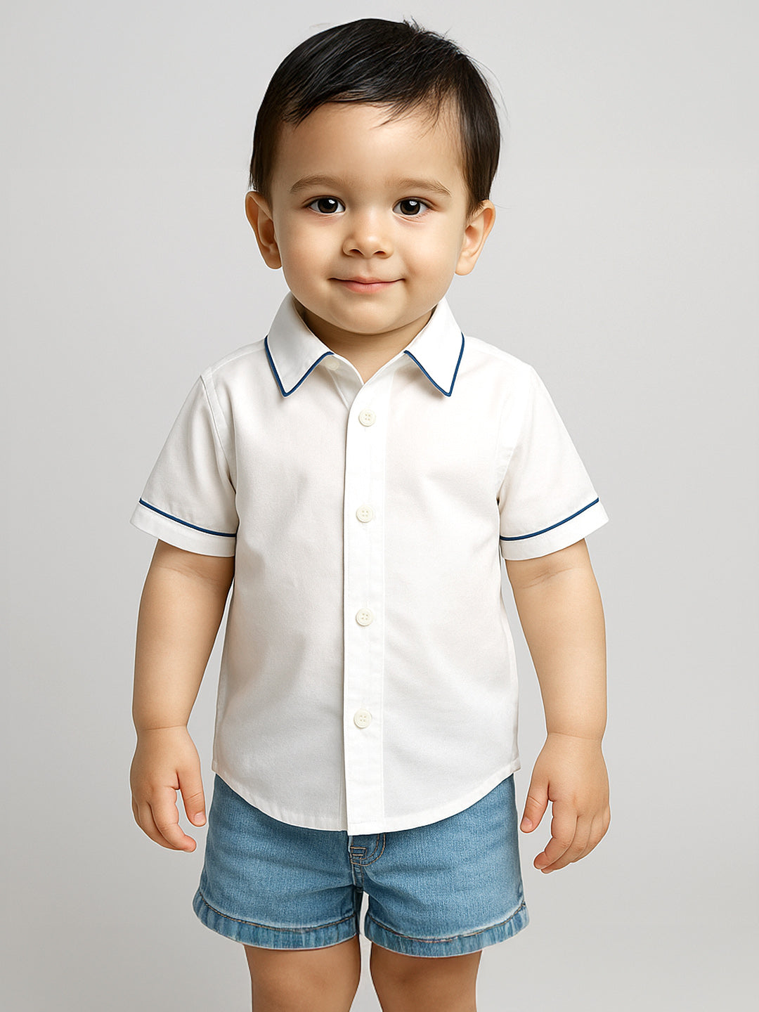 Santra Embroidered Cotton Shirt