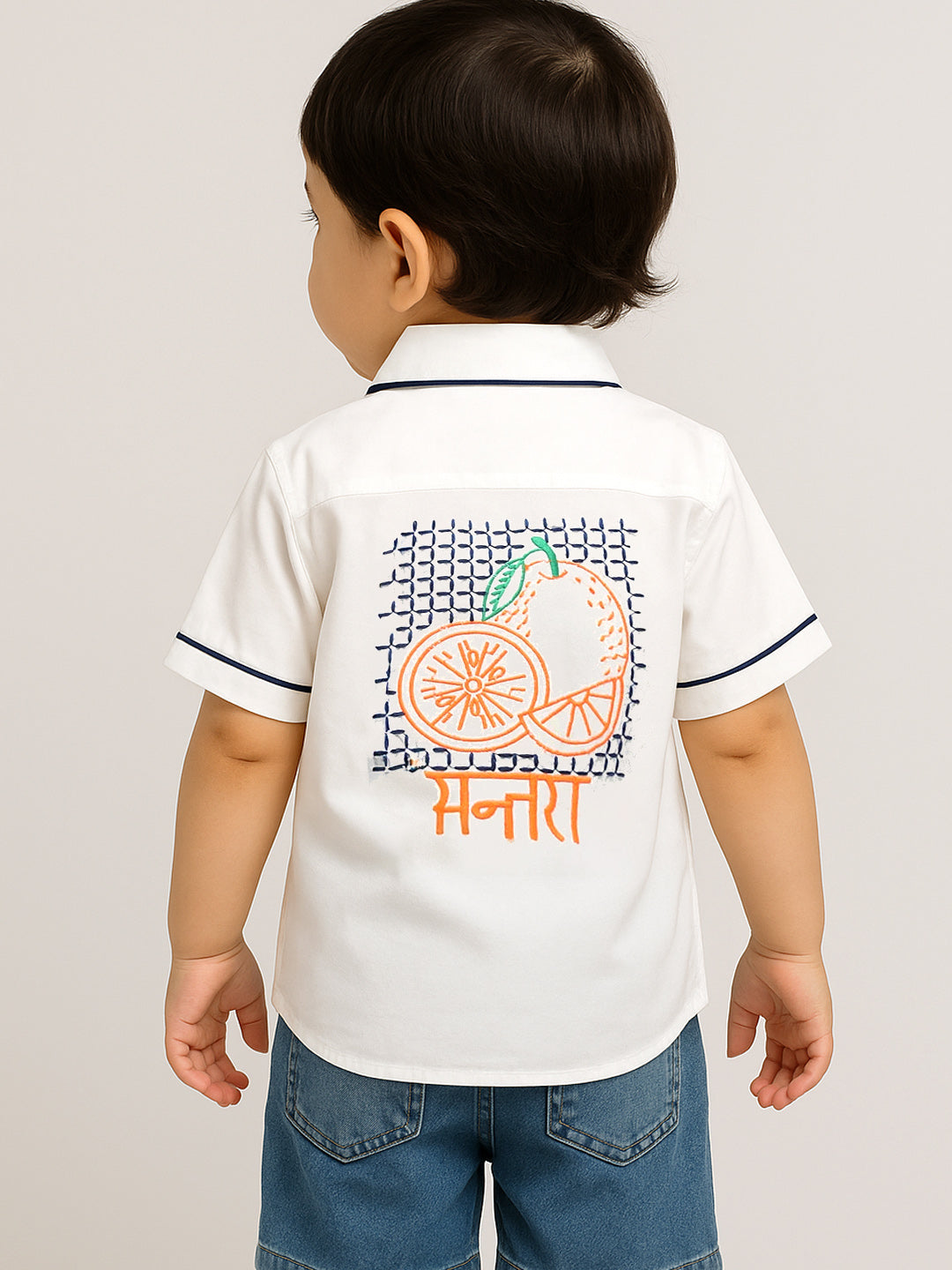 Santra Embroidered Cotton Shirt