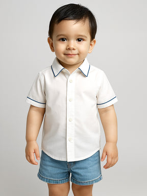 Santra Embroidered Cotton Shirt