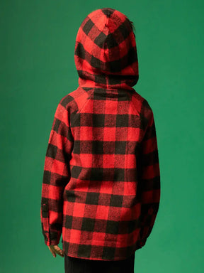 Hooded Shirt With Finger Puppets