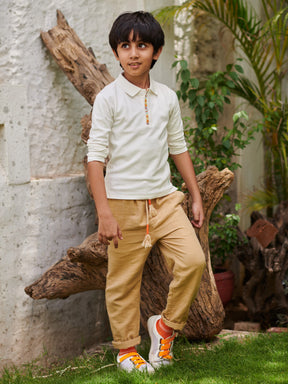 Colourful Placket Polo Somersault