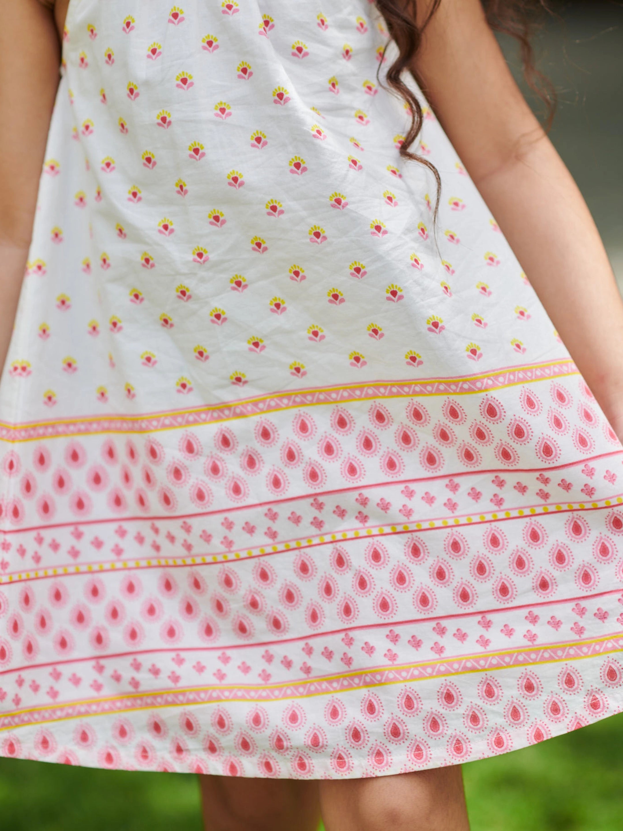 Flower Paisley Dress Somersault