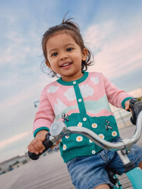 Field Day Printed Cotton Cardigan