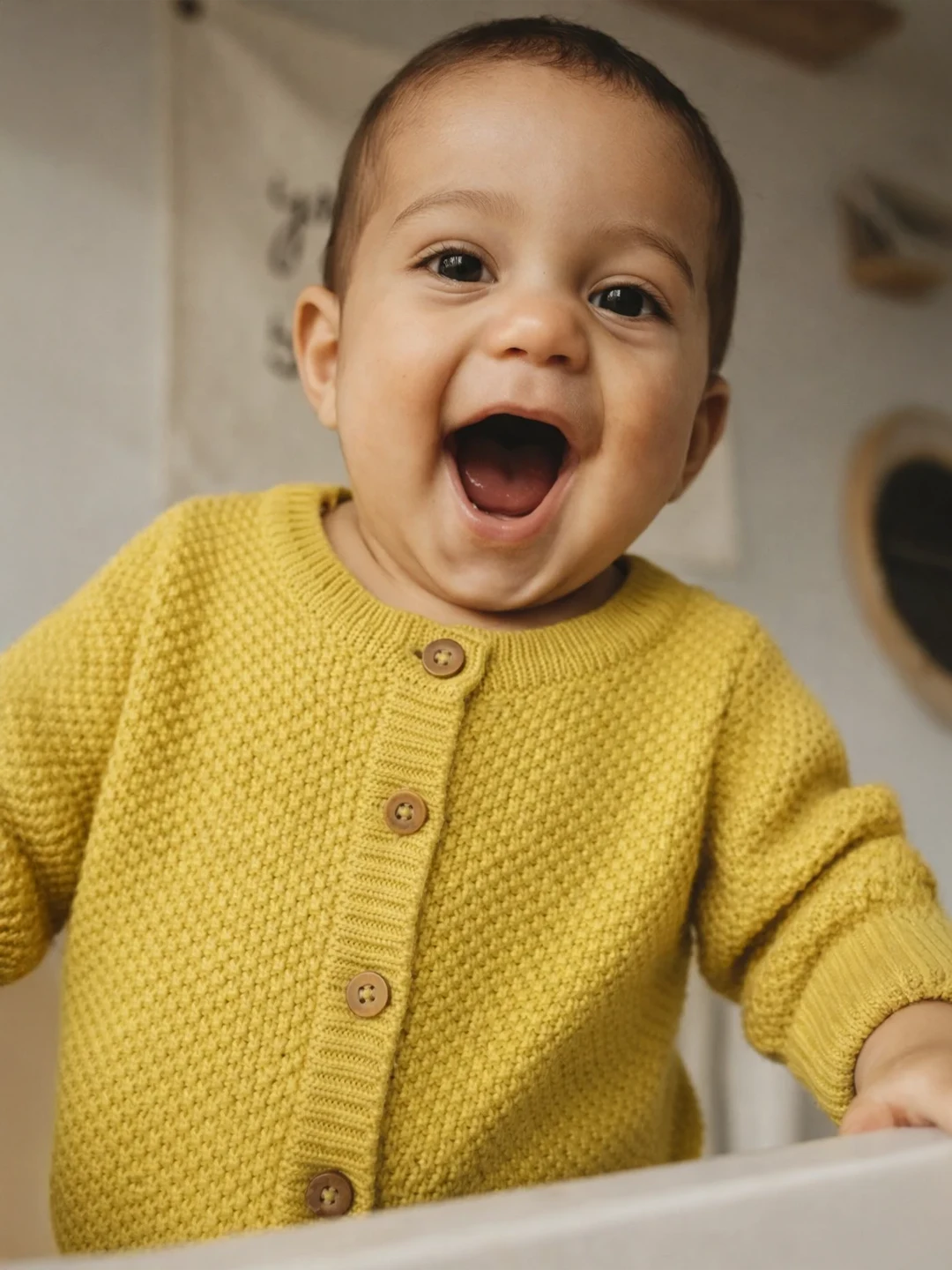 Sunshine Textured Cotton Cardigan