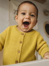 Sunshine Textured Cotton Cardigan