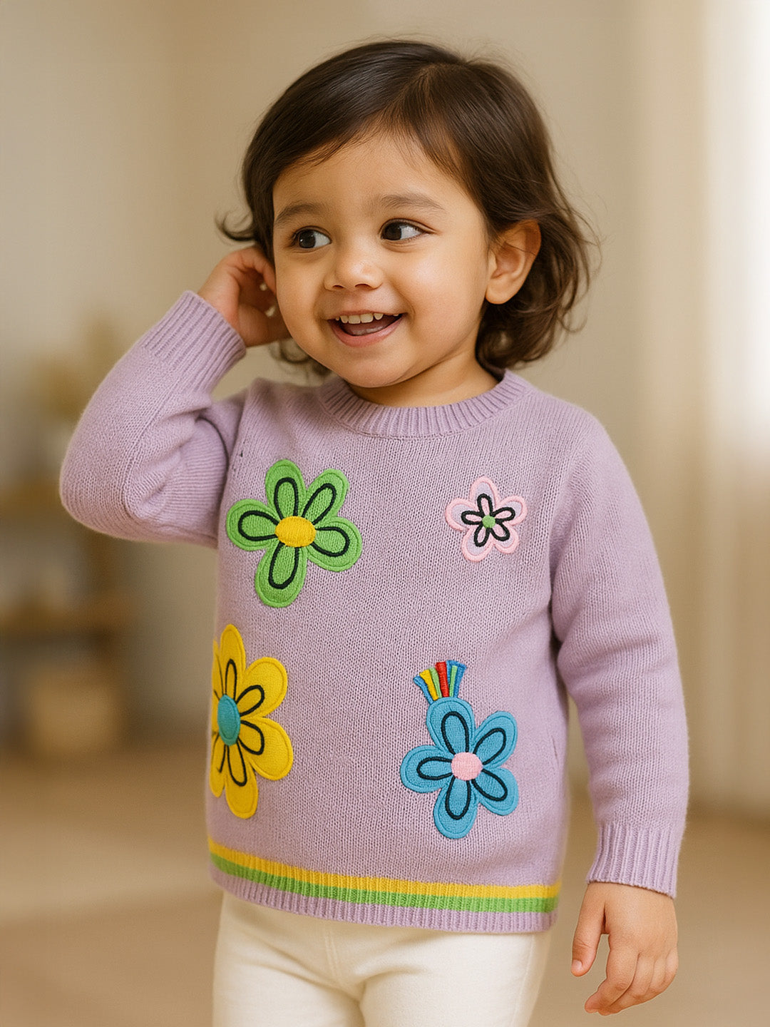 Flower Power Pullover