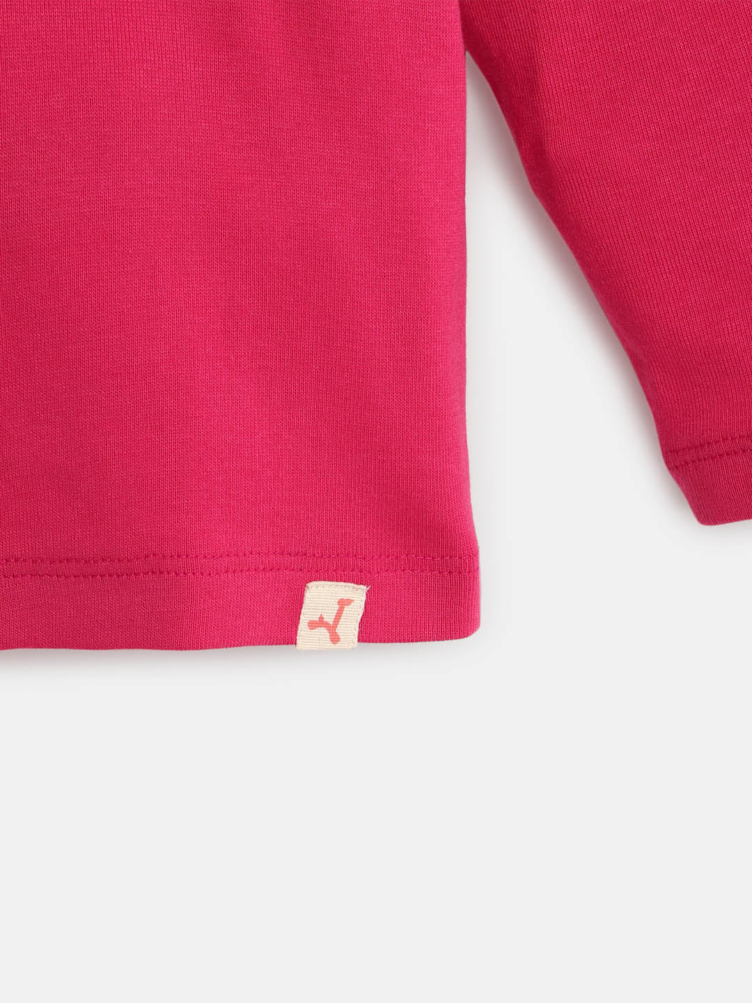 Pink Turtle Neck Tee
