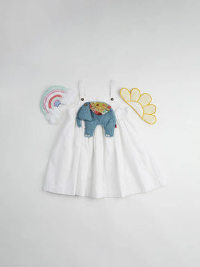 Moody Dress Play White Somersault