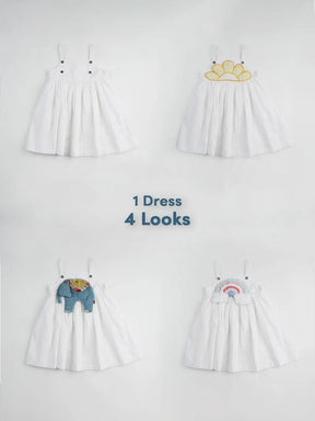 Moody Dress Play White Somersault