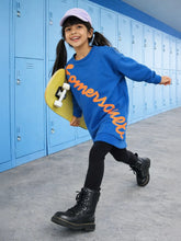 Blue Somersault Sweatshirt Dress