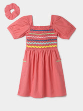 Smocked Pink Dress Somersault
