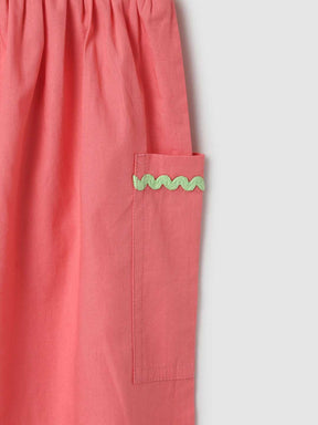 Smocked Pink Dress Somersault