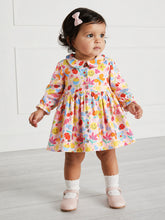 Printed Candy Wrapper Sleeves Dress