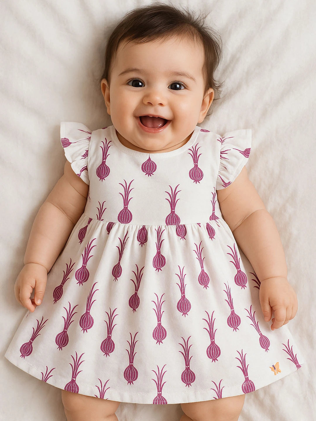 Turnip Cotton A-Line Dress